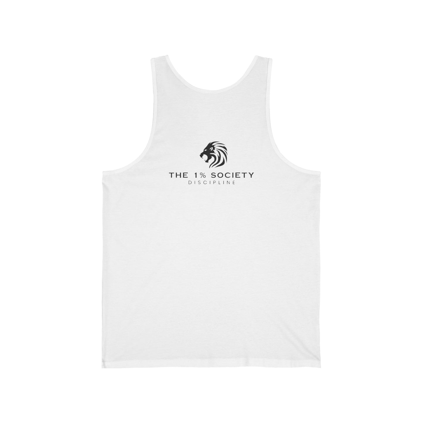 Unisex Jersey Tank 1% Society