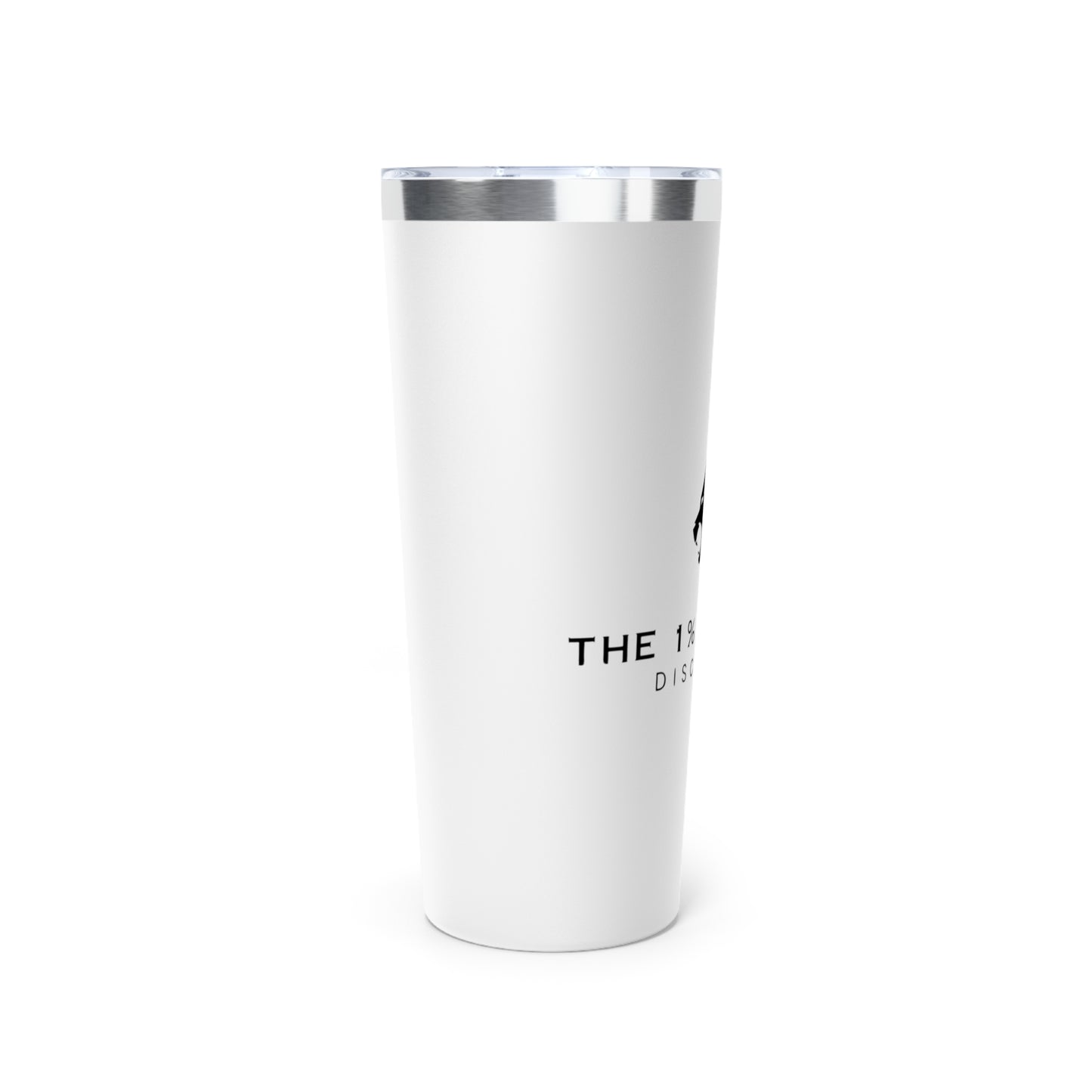 Copper Vacuum Insulated Tumbler, 22oz White