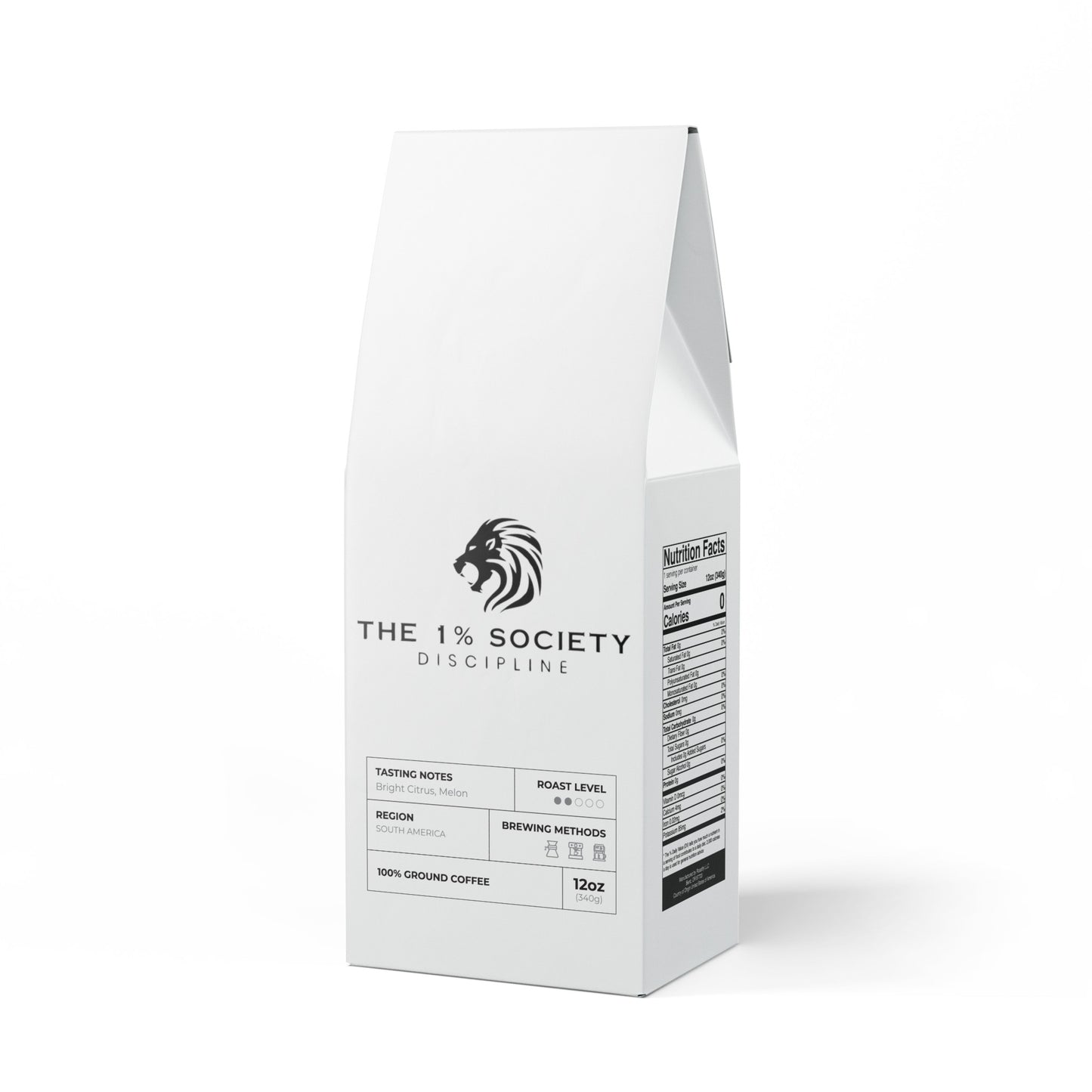 Colombia Single Origin Coffee (Light-Medium Roast) 1% Society