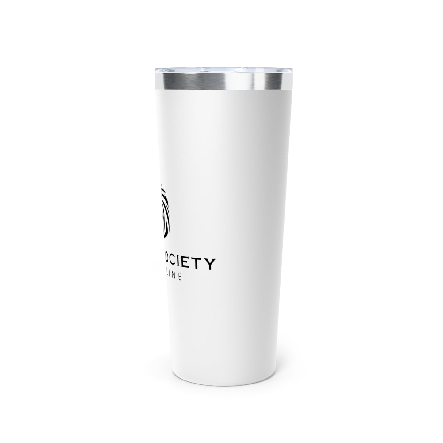 Copper Vacuum Insulated Tumbler, 22oz White